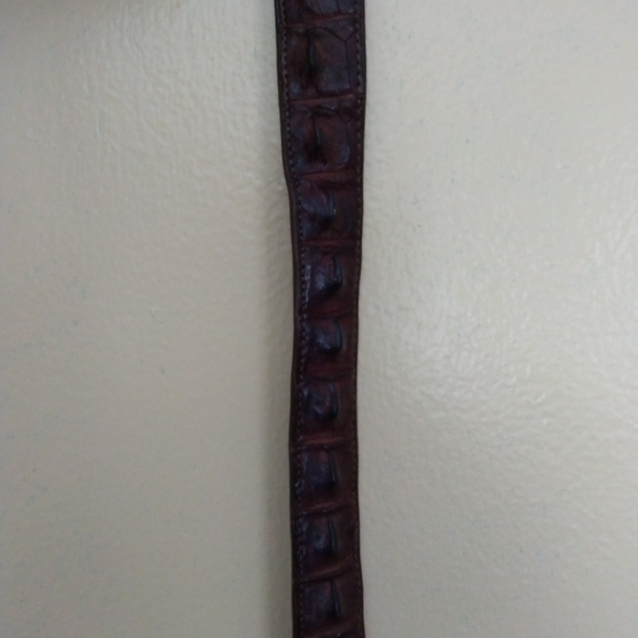 Genuine Crocodile Men's Belt - Picture 6 of 6